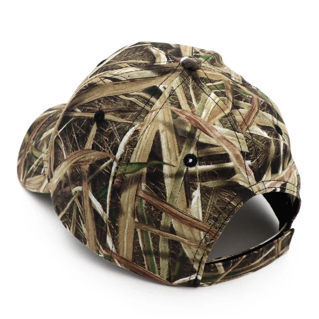 KOEP Camouflage Baseball Cap, Outdoor Fishing Caps, Jungle Reed Hunting Hat, Cotton Dad Snapback Hats, Bulrush Leaves, KBMO8, New