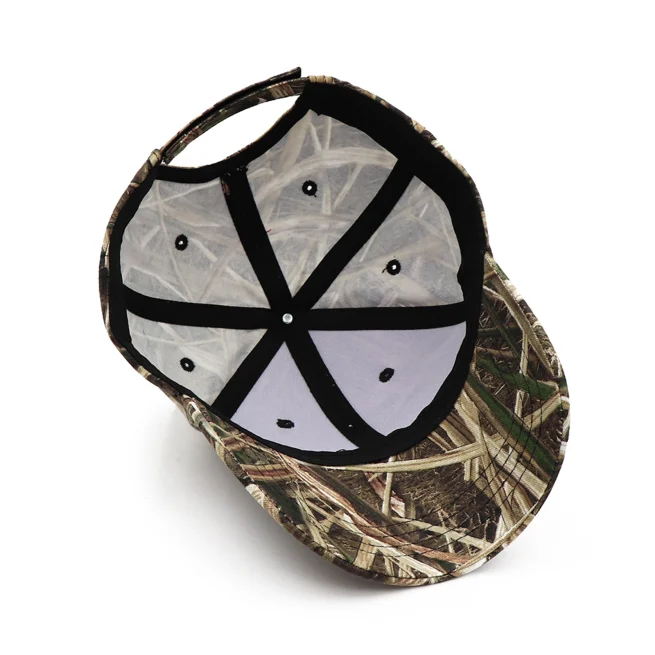 KOEP Camouflage Baseball Cap, Outdoor Fishing Caps, Jungle Reed Hunting Hat, Cotton Dad Snapback Hats, Bulrush Leaves, KBMO8, New