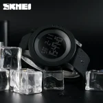 Skmei 1142 Men's LED Digital Watch Waterproof Alarm Calendar Big Dial Wristwatch