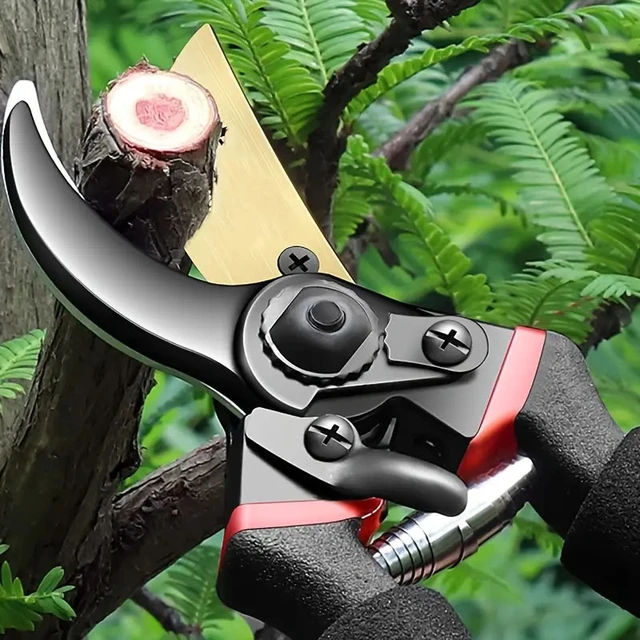 Garden Pruning Shears, Plant Cutting, Horticulture Hand Pruner, Shrub Scissor, Orchard Branch Shear, Professional Pruning Tool