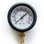 Fuel Pressure Test Kit with Valve for Car, Pump Pressure Tester, Quick Connect, 0-100PSI Gauge, 6.3 7.89 9.49
