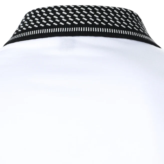 Men's Short Sleeve Polo Shirt, Lapel Rib Polo, Monochrome Casual Top, Urban Business, Summer Fashion, Newin