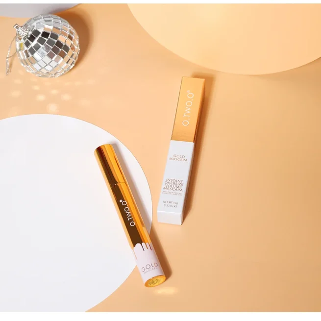 O.TWO.O 3D Fiber Eyelashes Lengthening Thick Mascara Black Long Eyelash Extension Lash Eyelashes Makeup Brush Pro Eye-Cosmetics