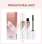O.TW OO-Black Mascara, Lengthen Eyelashes, Waterproof, Long Lasting, 4D Silk Fiber, Eyelash Extension Makeup, Wholesale