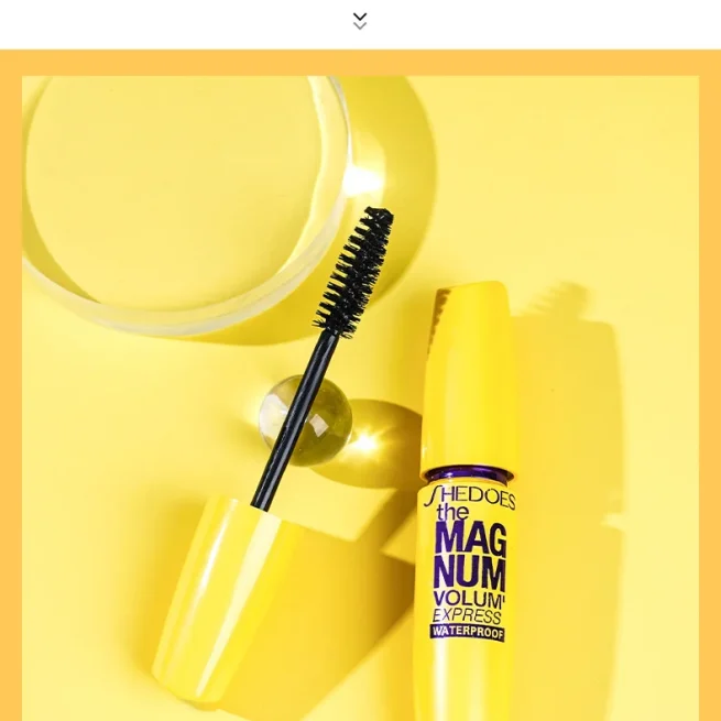 3D Long Lasting Black Eyelash Mascara Professional Eyelash Brush Natural Waterproof Thicken Curl Lengthen Eye Cosmetics