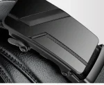 DINISITON Men's PU Leather Belt Automatic Buckle Popular Business High Quality Fashion