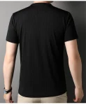 Men's Casual Short Sleeve T-shirt Top Brand Designer Plain Trendy Korean Fashion Summer Clothing Top Quality New