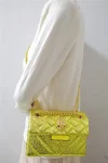 Luxury Shiny Glitter Mini Golden Women Handbag Bling Sequin Quilted Fashion Cross Body Bag