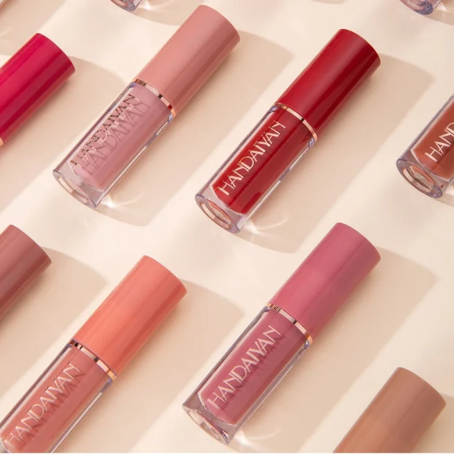 12 Colors Super Stay Liquid Matte Lipstick Set Velvet Non-stick Cup Waterproof Long Lasting Lip Gloss Sets