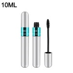 Long Lasting Eyelashes 2 In 1 Mascara 4D Wide Angle Rotation Waterproof Thickened Extended Curl Black Sexy Eye Makeup 10ml