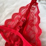 3pcs Kids Lace Floral Transparent Bra Brief Suit Tight Erotic Underwear Sexy Intimate Lingerie Stockings Set Women Fashion