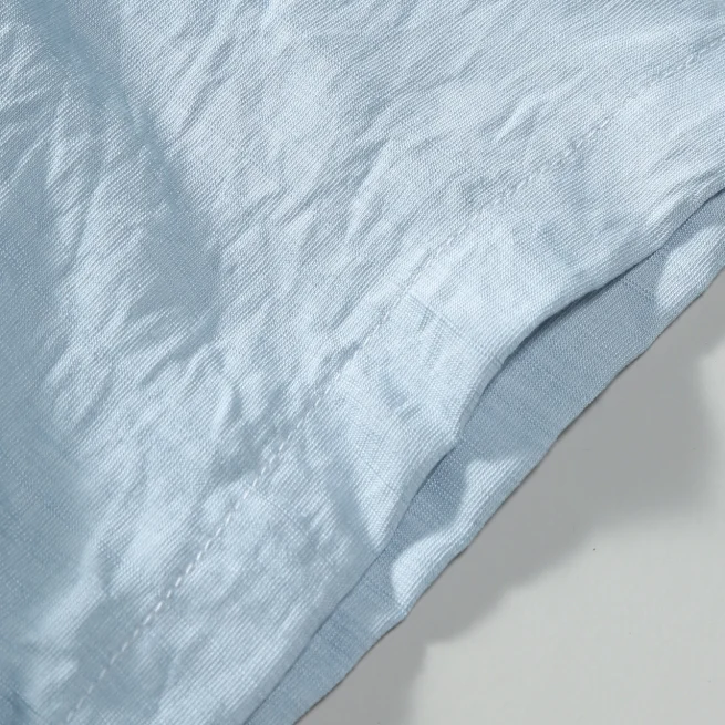 2024 Men's Short Sleeve Button Down Tropical Shirts Solid Color Basic Daily Tops Casual Blue Color