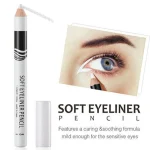1pc New White Eyeliner Makeup Waterproof Long Lasting Smooth Easy to Wear Brighten Eye Pencil Fashion Eye Makeup Tools