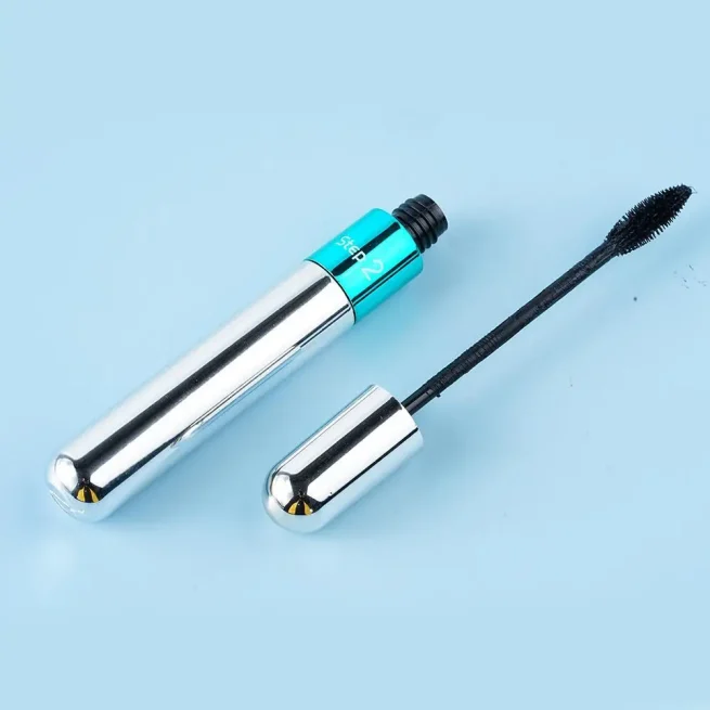 Long Lasting Eyelashes 2 In 1 Mascara 4D Wide Angle Rotation Waterproof Thickened Extended Curl Black Sexy Eye Makeup 10ml