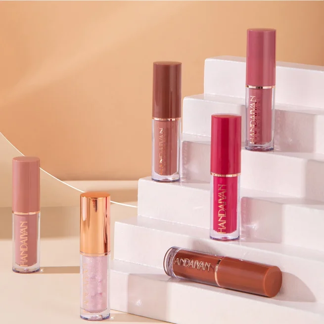 12 Colors Super Stay Liquid Matte Lipstick Set Velvet Non-stick Cup Waterproof Long Lasting Lip Gloss Sets