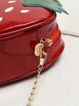 Strawberry crossbody bag for women, leather beautiful design, fashion sense, personality