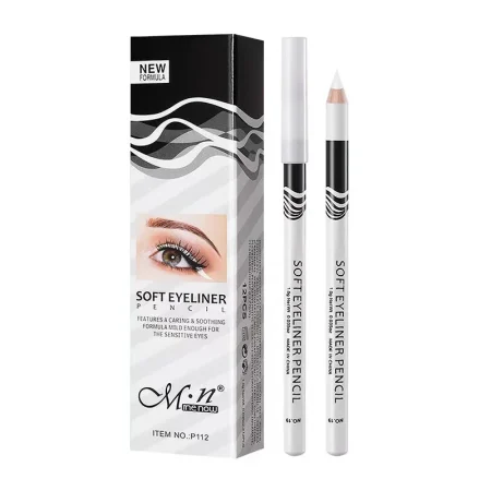 1pc New White Eyeliner Makeup Waterproof Long Lasting Smooth Easy to Wear Brighten Eye Pencil Fashion Eye Makeup Tools