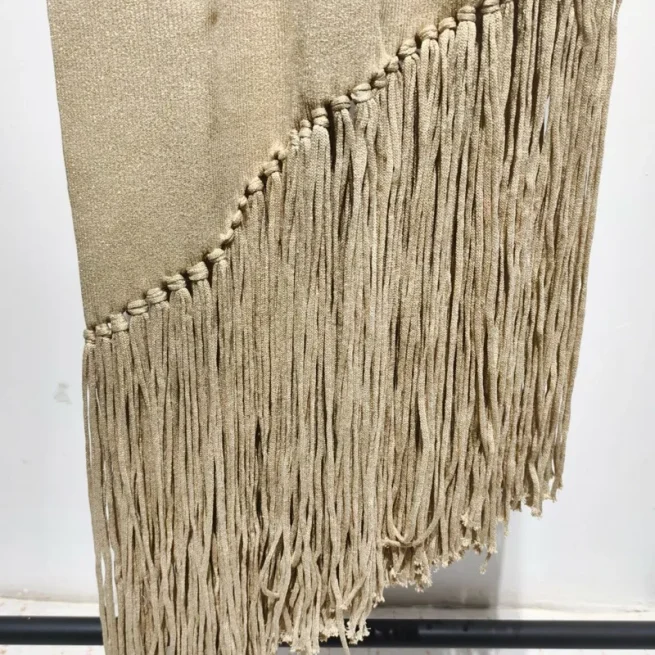 Women Irregular Knitted Midi Dress, Sleeveless Bodycon O-Neck Slim Casual Beach Party Elegant Summer Dress