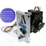 JY100 Coin Acceptor Single Token Selector Mechanism Crane Claw Vending Machine Pinball Parts Neo Geo Arcade Slot Game