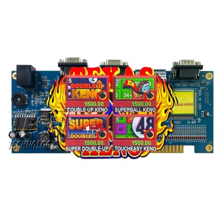 New generation 4 hearts Texas Keno game board arcade 4 in 1