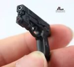1/6 Scale QSZ92 Pistol Semi-automatic Guns Weapon Props Plastic Model Fit 12'' HT Action Figure Body Dolls