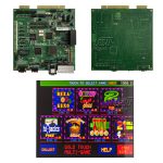 Green motherboard Fox 340s series Gold touch multi-game slot gaming motherboard Plug Type US Plug
