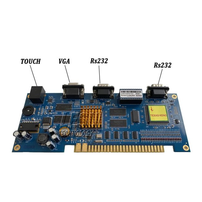 New generation 4 hearts Texas Keno game board arcade 4 in 1