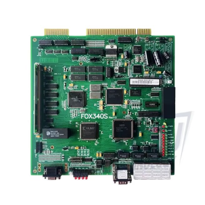 Green motherboard Fox 340s series Gold touch multi-game slot gaming motherboard Plug Type US Plug