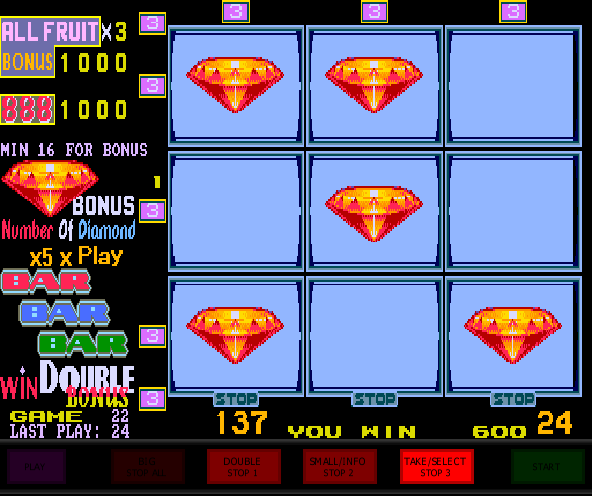 New Fruit Bonus Game Slot machine