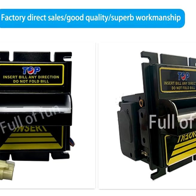 Stacker bill acceptor ict L70 bill acceptor with cash box for vending machine