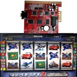 DIY 61 In 1 West Cowboy Family Arcade Game PCB Coin Operation VGA Output One Touch Skill Game Board for Kids Arcade Game Machine