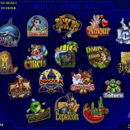 Multigame XXL 17 in 1 40-96% Gameboard for Casino Machine