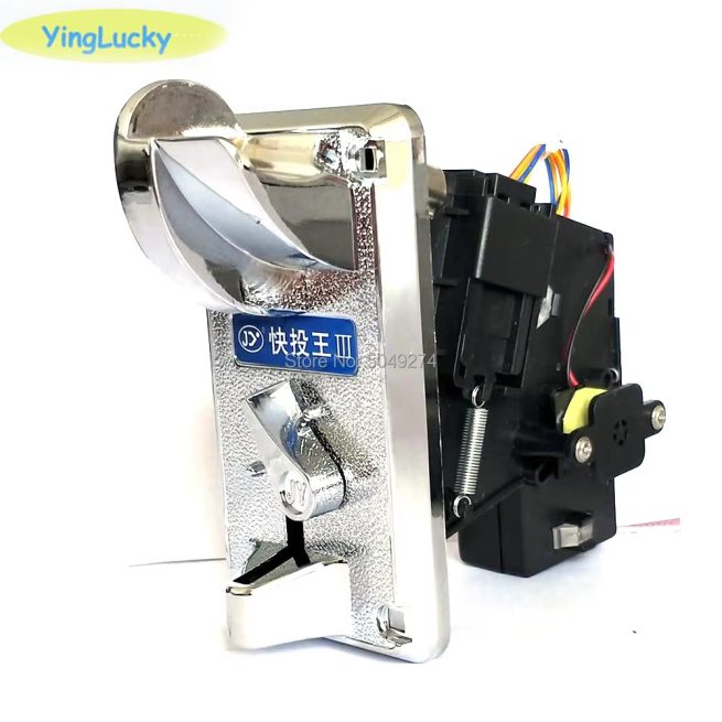 yinglucky coin acceptor programable for 6/9 different values selector for vending machine arcade game machines washing machine
