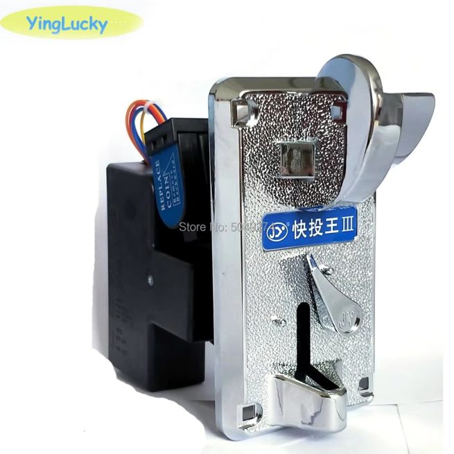 yinglucky coin acceptor programable for 6/9 different values selector for vending machine arcade game machines washing machine