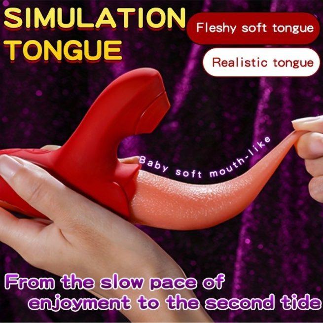 Sucker Vibrator For Women Double Stimulation Clitoris Stimulator