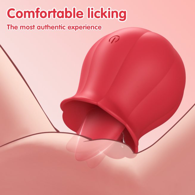 Sex Toys Vibrator Nipple Vagina Tongue Licking Stimulator Massager