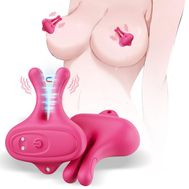 Nipple Vibrator Vibrating Nipple Clamps Women Sex Toys Clip Breast
