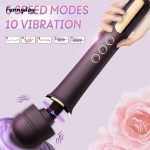 10 Speed Powerful AV Stick Big Vibrator Handheld Magic Wand Vibrator G