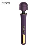 10 Speed Powerful AV Stick Big Vibrator Handheld Magic Wand Vibrator G