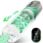 4in1 LCD Automatic Male Masturbator Thrusting Rotating Sucking