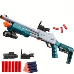 Soft Bullet Sniper Rifle with Scope Toy JH2027C Shell Throwing Toy