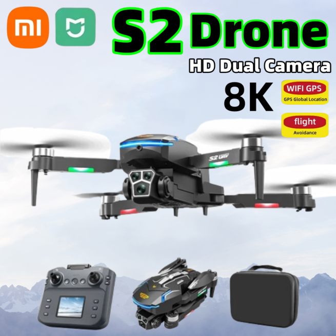 Xiaomi S2 Max Drone Professional 8K HD Dual Camera Obstacle Avoidance