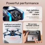 NEW XT808 Screen Display 5G Optical Flow GPS Folding Drone With WIFI