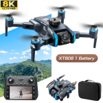 NEW XT808 Screen Display 5G Optical Flow GPS Folding Drone With WIFI