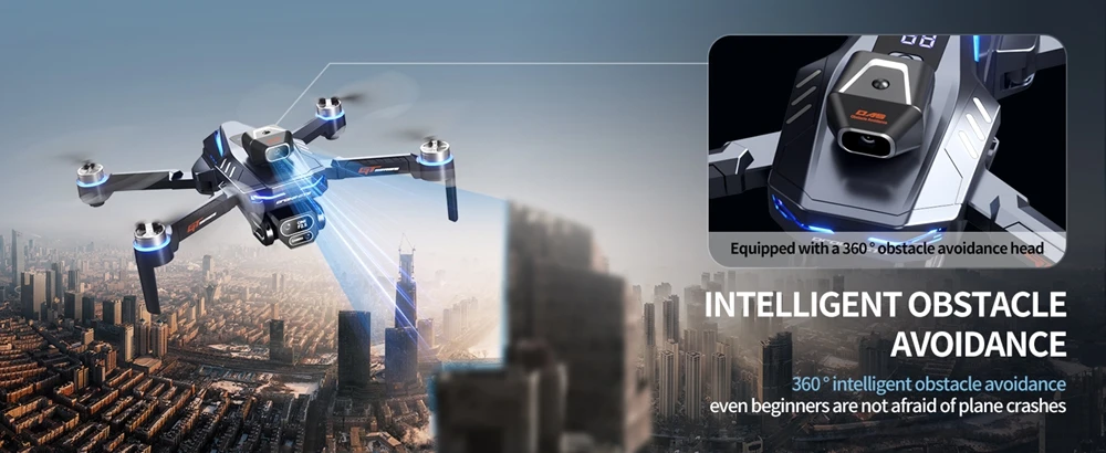 New Professional 8K HD Three Camera Drone GT8 RC Drone