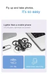 Xiaomi D16 Mini Drone 8K HD Dual Camera Aerial Aircraft Obstacle color black