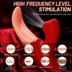 Sucker Vibrator For Women Double Stimulation Clitoris Stimulator