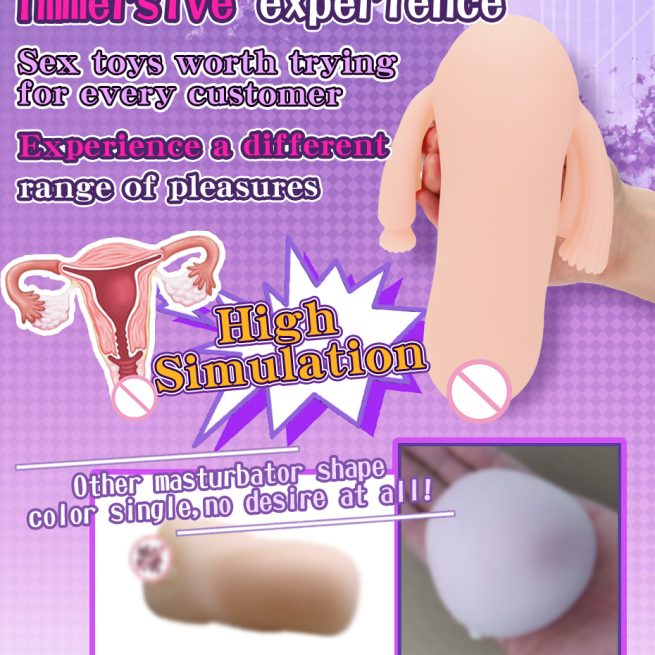 YUU Simulation Uterus Masturbator for Male Realistic Vagina Toy