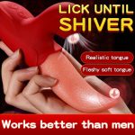 Sucker Vibrator For Women Double Stimulation Clitoris Stimulator