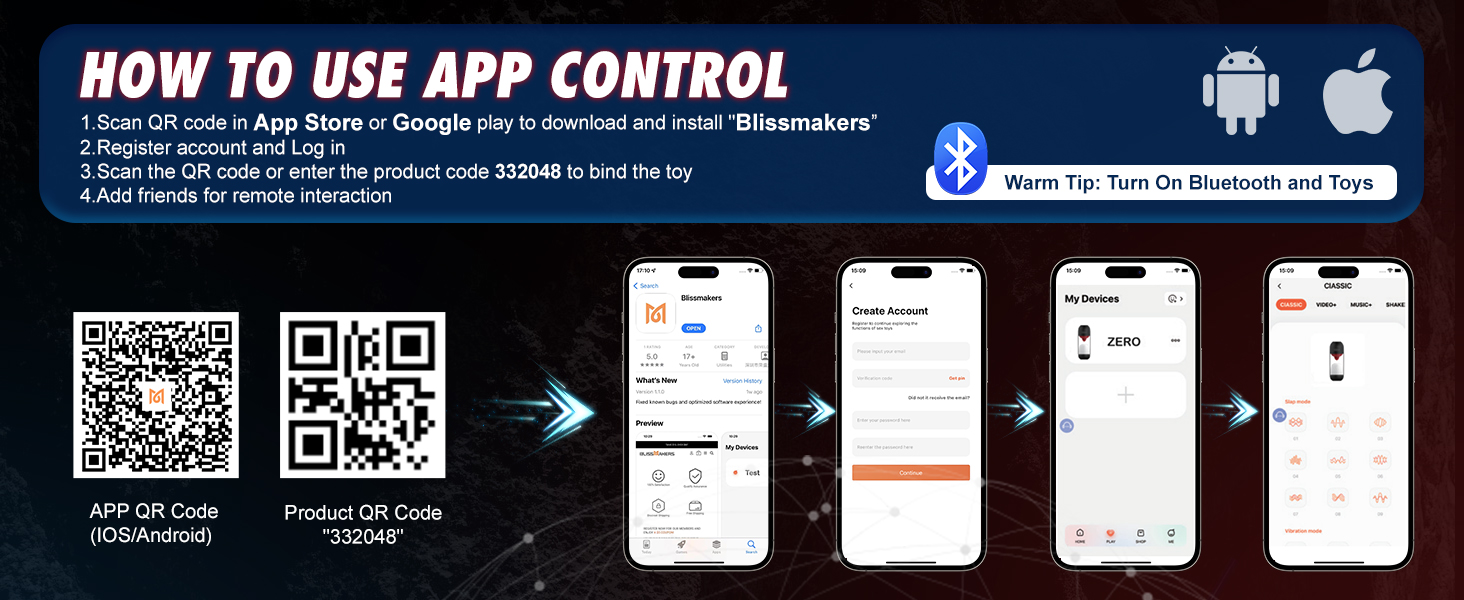 APP Control Automatic Male Masturbation Cup Licking
